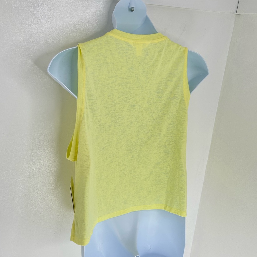 Athleta NWT Breezy Twist‎ Tank Top Size 3X Yellow Lightweight NEW Athleisure - Picture 9 of 14